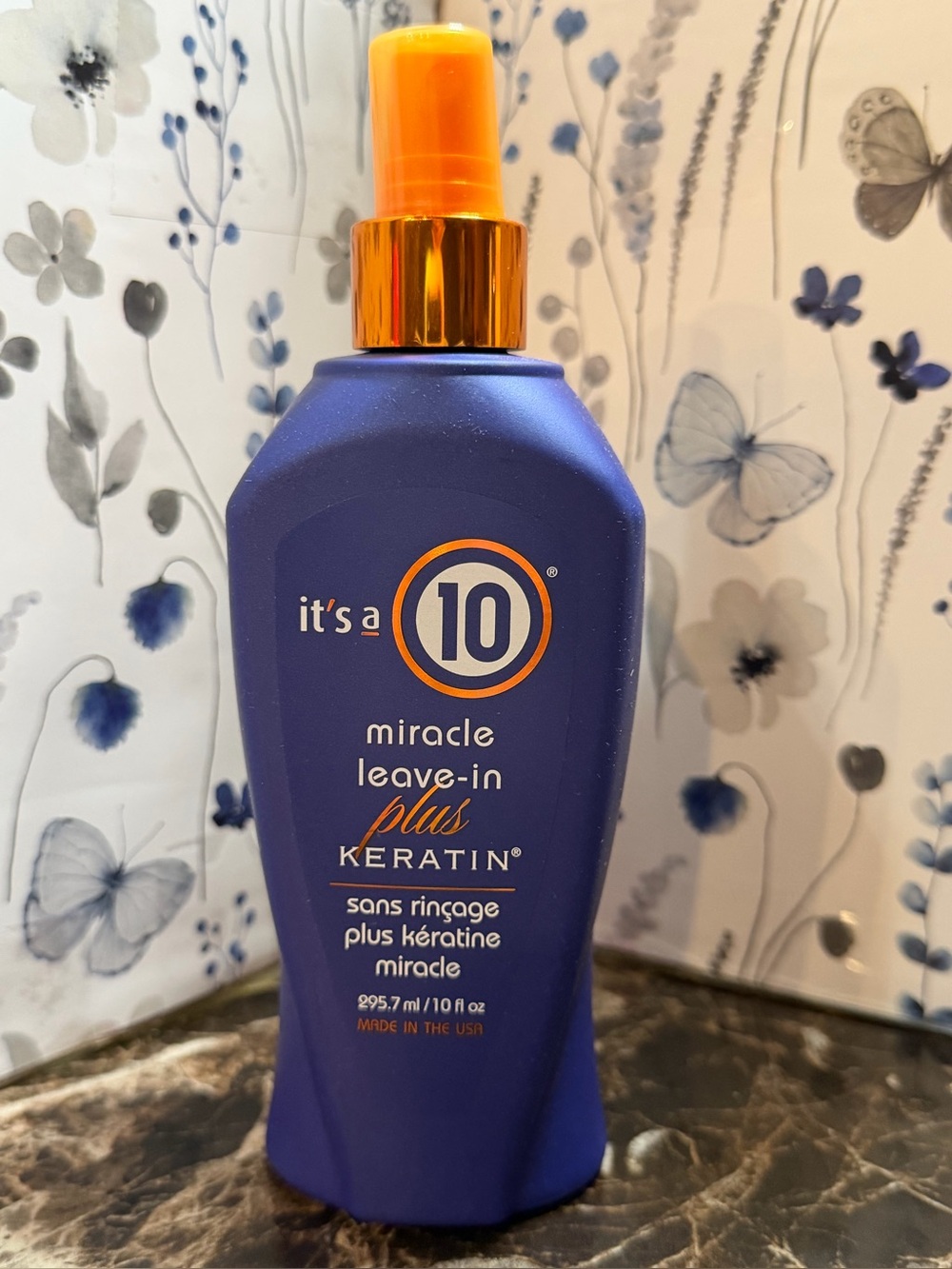 It's a 10 Miracle Leave-In Plus Keratin Hair Treatment Spray 10oz